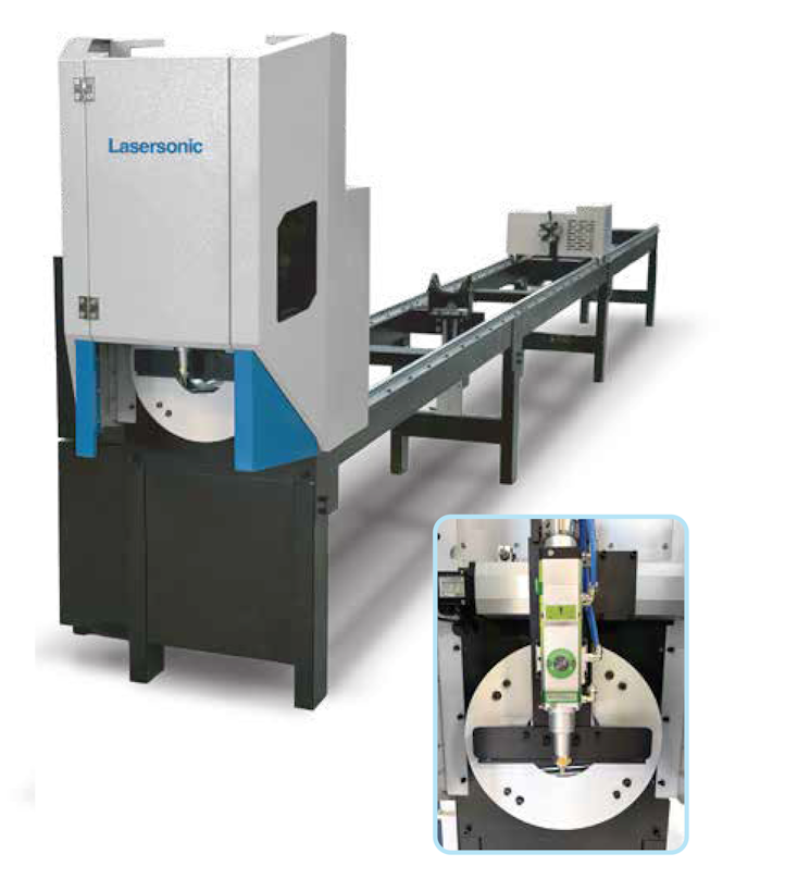 MECC LASERSONIC LTB 6012 seghetto laser fibra tubo
